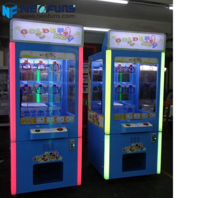 Golden Key Prize Machine 9 slots Key Master Mini Key Master Game Machine for Shopping Mall