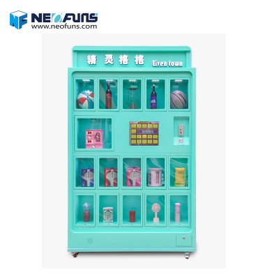 Gift Box Vending Machine Lucky Boxes Eiven Town Game Machine Big Prize Machine