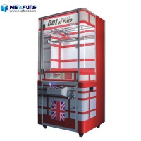 High quality barber cut prize/scissors cut prize game machine/Cut ur prize amusement machine for arcade center