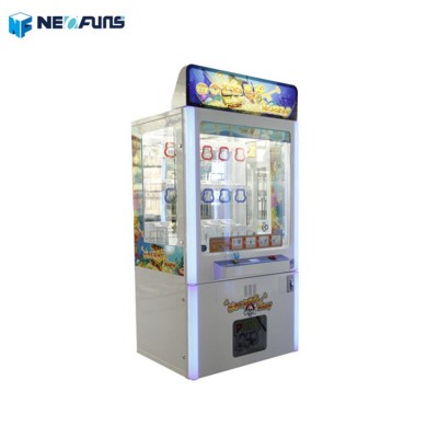 Coin operated games crane claw game machine funny key master profit key master vending machine