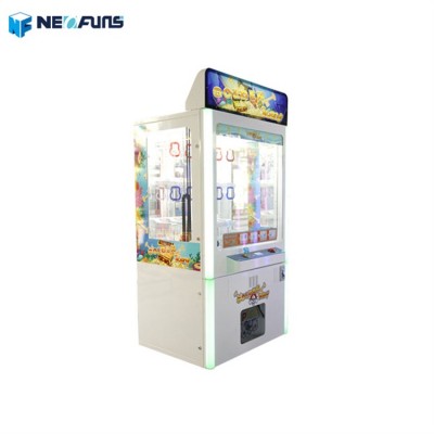 Popular claw crane golden key coin operated games key master game machine